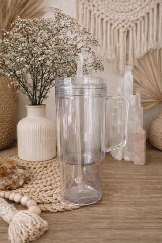 40oz Snowglobe Tumbler