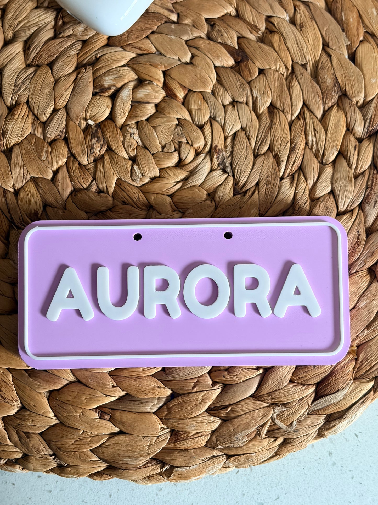 Personalised Kids Bike  Scooter Number Plate