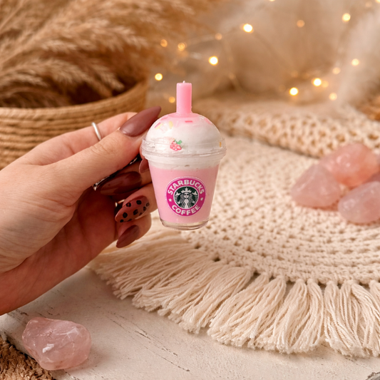 Mini Strawberry & Cream - Pre Made Keyring