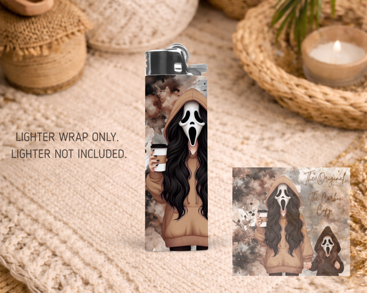 BIC Lighter Wrap #8 - Mum & Daughter Ghostface
