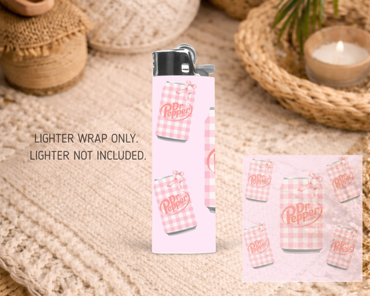BIC Lighter Wrap #33 - Dr. Pepper