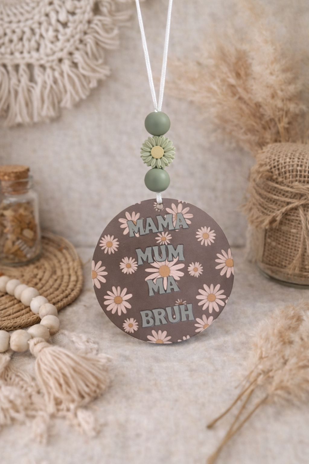 Pre - Made Mama Mum Ma Bruh Car Hanger