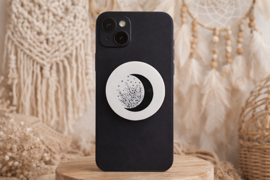Celestial Moon Pop Socket