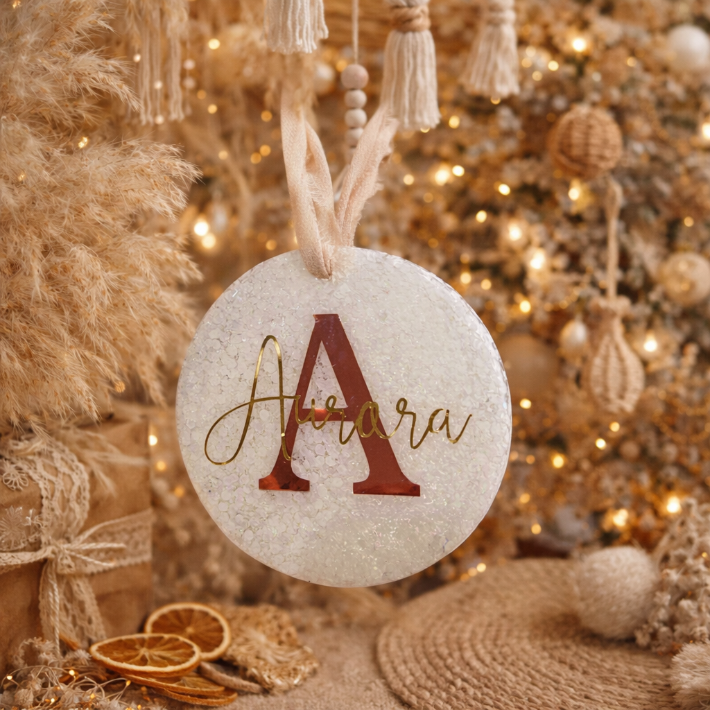 Personalised Glitter Ornament