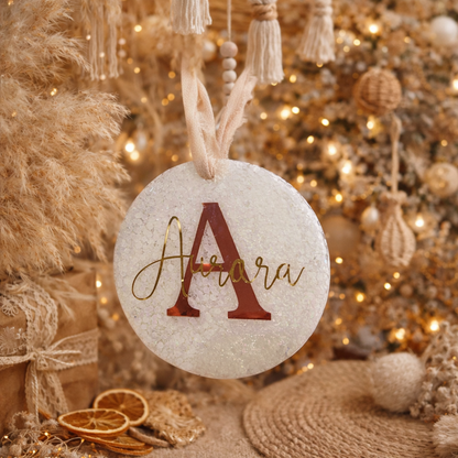 Personalised Glitter Ornament