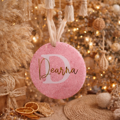 Personalised Glitter Ornament