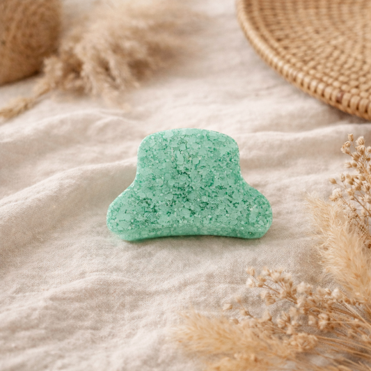 Mint Green Glitter Claw Clip - Small