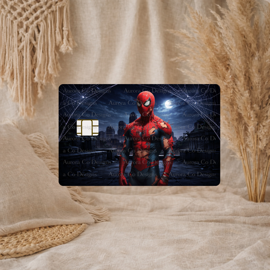 Bank Card Wrap - Spider-Man