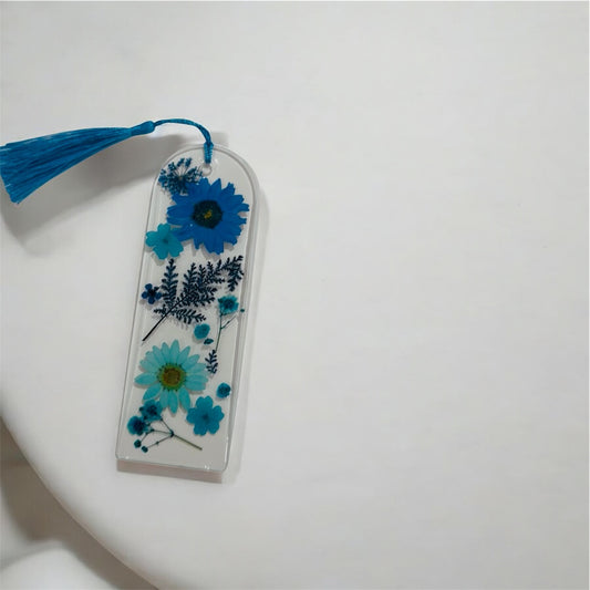Blue Flower Bookmark