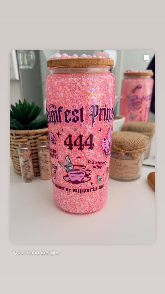 Manifest - Pre Made Snow Globe Tumbler