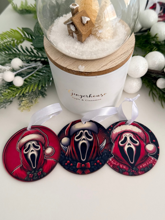 Ghostface Trio - Christmas Ornament