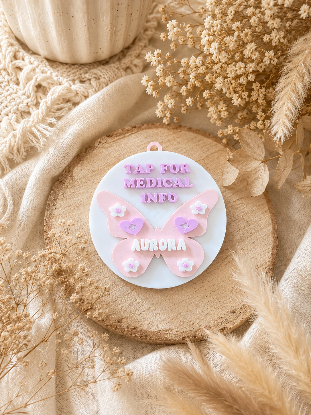 Kids Personalised NFC Medical Tag