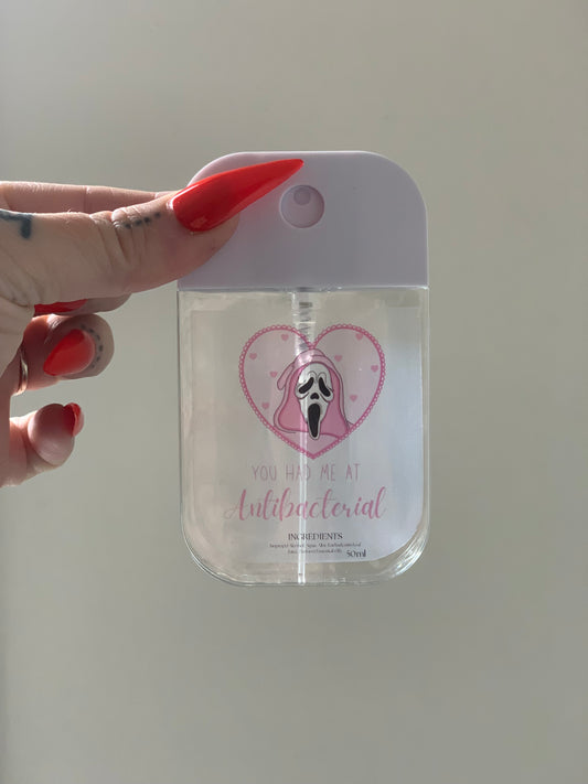 Hand Sanitizer Spray - Ghost Face - You Had Me At Antibacterial
