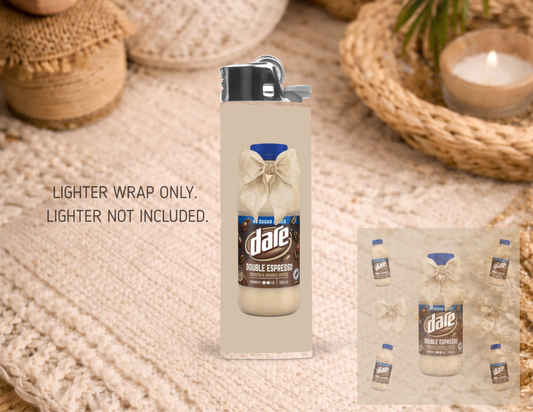 BIC Lighter Wrap #52 - Dare Iced Coffee