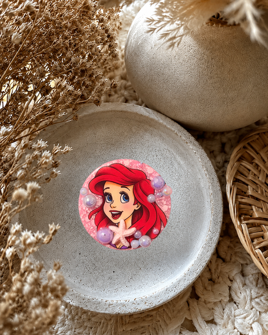 Little Mermaid Ariel | Magnet, Badge Reel or Pop Socket