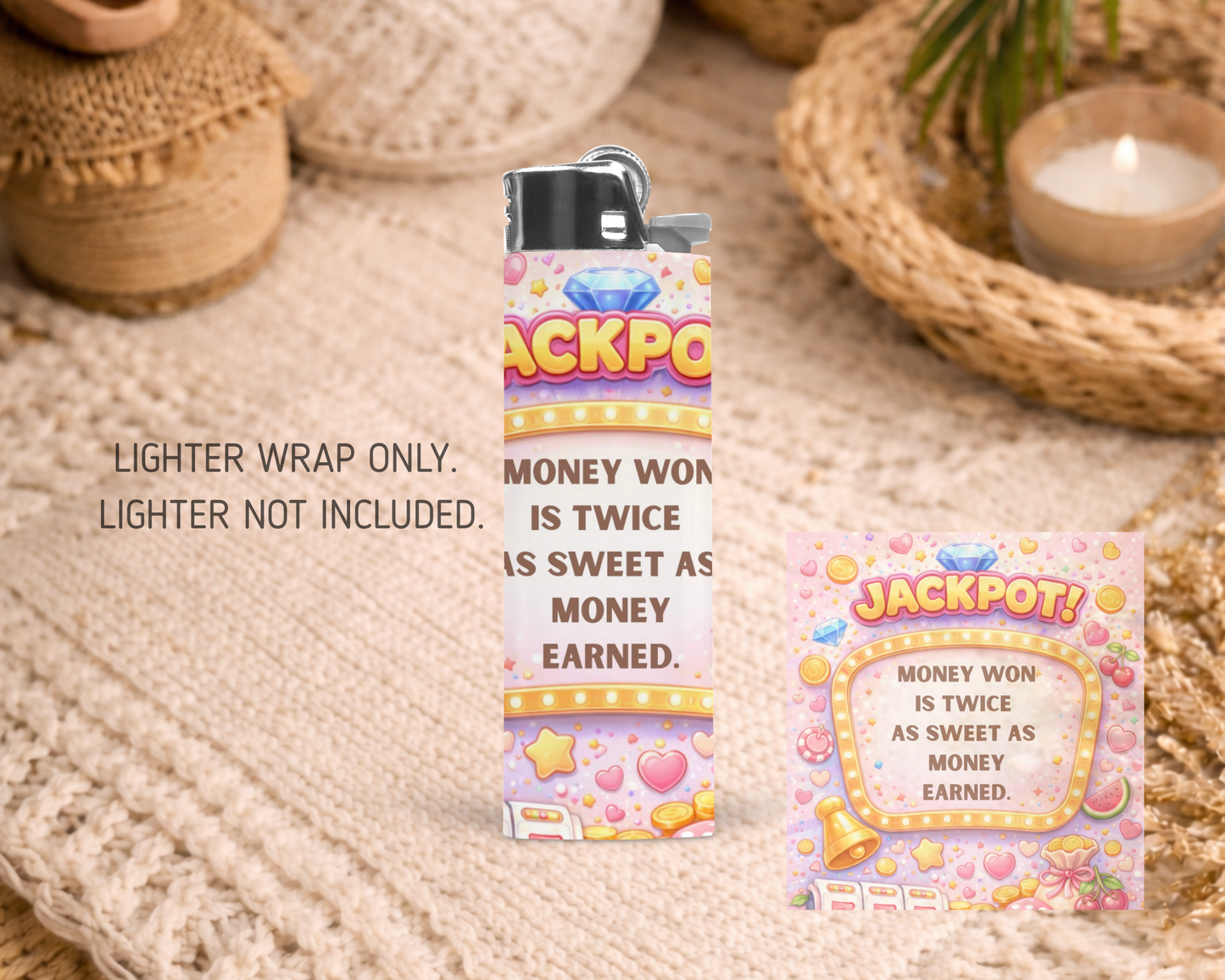 BIC Lighter Wrap #79 - Pokies