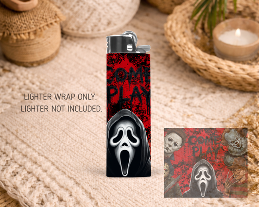 BIC Lighter Wrap #86 - Come Play Horror