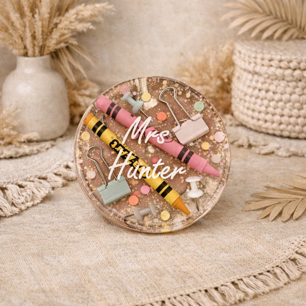 Teacher Coasters - Custom Made