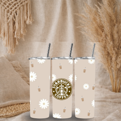 Brown Daisy Coffee - 20oz Tumbler