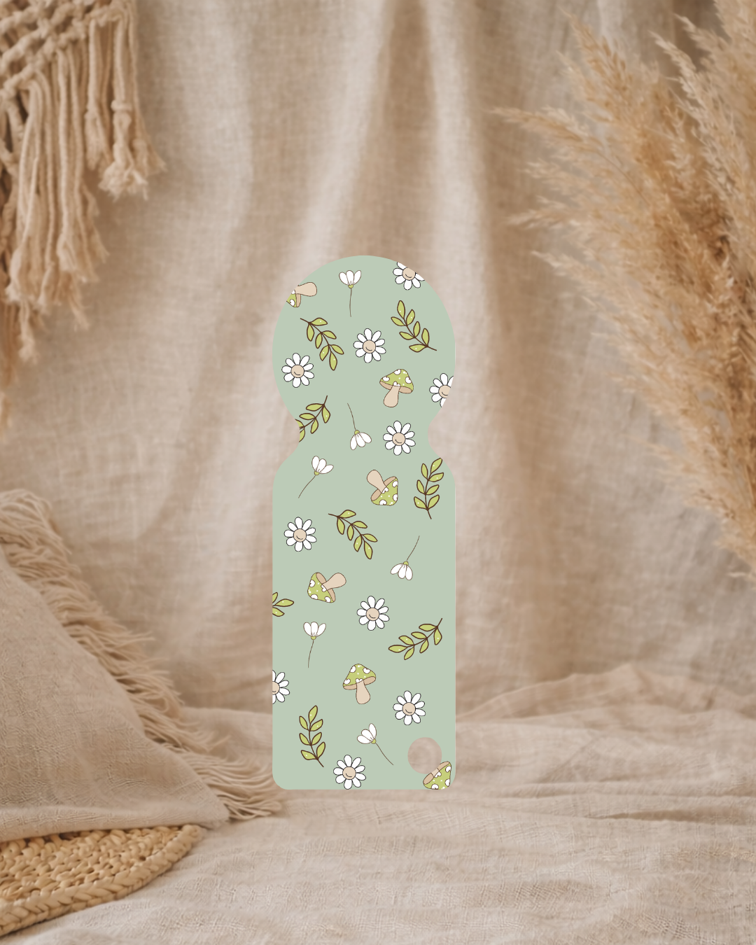 Trolley Token - Green Mushrooms