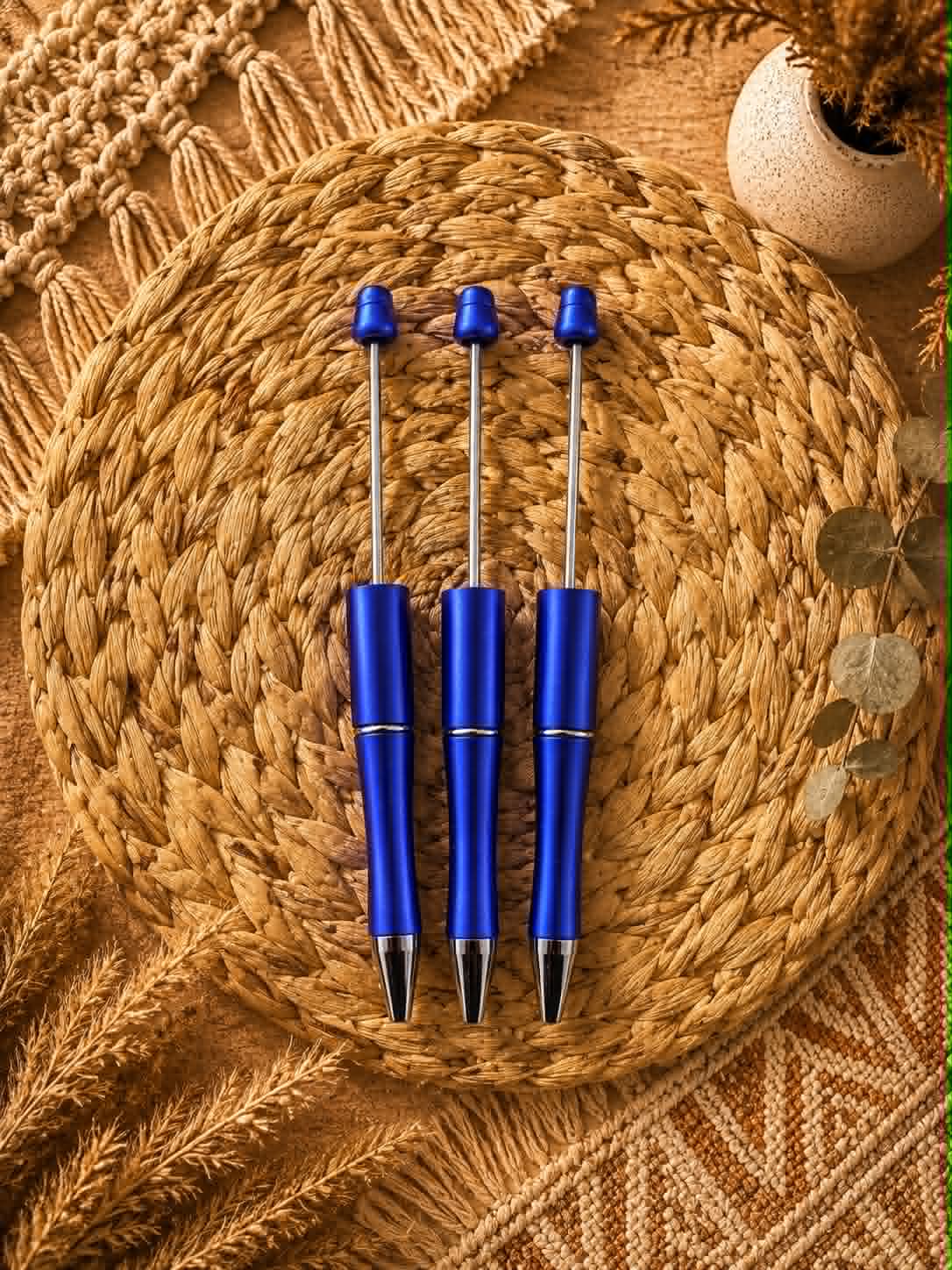 Beaded Pens – Customisable with Focal Beads or Rhinestones