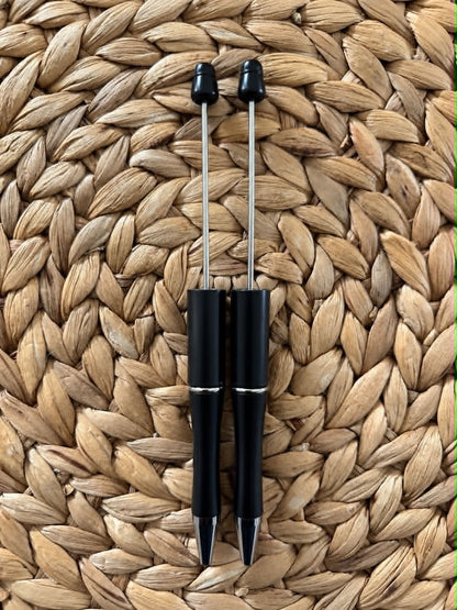 Beaded Pens – Customisable with Focal Beads or Rhinestones